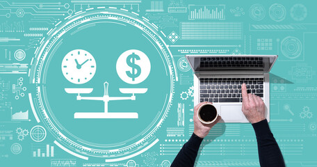 Concept of time is money