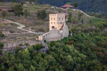 Obraz premium Remains of medieval Trapezitsa in Veliko Tarnovo city, BulgariaA