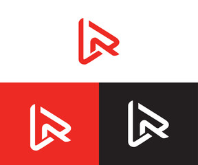 LR logo design