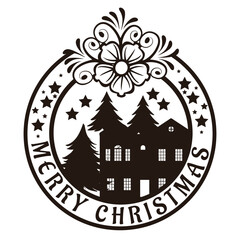 Awesome Merry Christmas Vector Design 