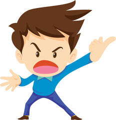 employees and office workers cartoon characters