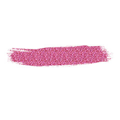 pink glitter brushstroke