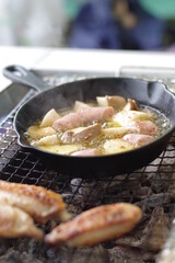 キャンプめし