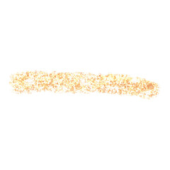 gold glitter brushstroke