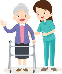 Obraz premium doctor and patient medical health care concept