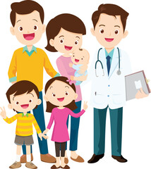 doctor and patient medical health care concept