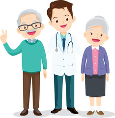 doctor and patient medical health care concept