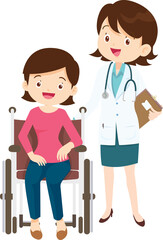 doctor and patient medical health care concept