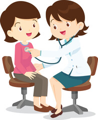 doctor and patient medical health care concept