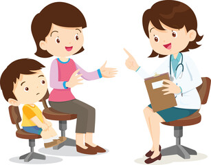 doctor and patient medical health care concept