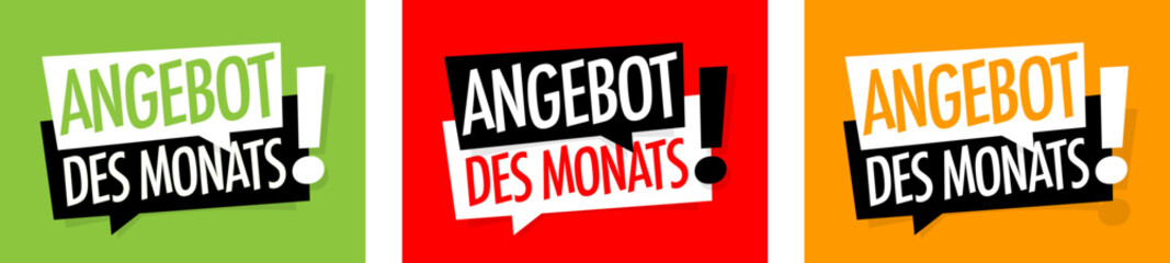 Angebot des Monats