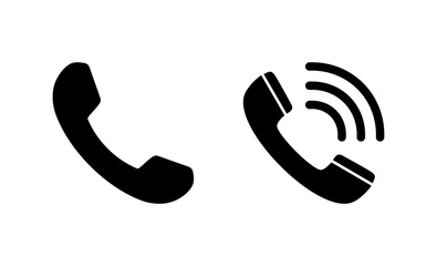 Call icon vector. telephone sign and symbol. phone icon. contact us