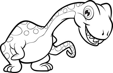 cartoon dinosaurs jurassic world for kids cute dinosaurs black and white for coloring