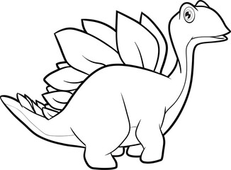 cartoon dinosaurs jurassic world for kids cute dinosaurs black and white for coloring