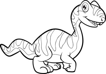 cartoon dinosaurs jurassic world for kids cute dinosaurs black and white for coloring