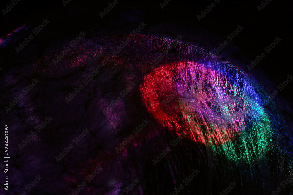 Aufkleber Beautiful abstract web light pastel magic. Background pattern for design. Macro photography view.