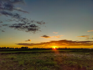 Gliwice - Zachód Słońca