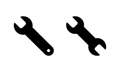 Wrench icon vector. repair icon. tools sign and symbol