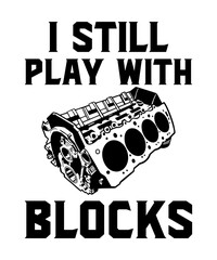 I still play with blocks is a vector design for printing on various surfaces like t shirt, mug etc.
