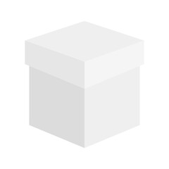 Realistic set of cardboard boxes. Front and perspective views. Vector illustration isolated on a white background. Can be used for food, medicine, cosmetics, 3d. Ready for your design
