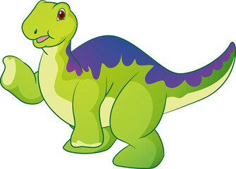 funny cartoon dinosaurs for kids cute dinosaurs. T-rex, diplodocus, triceratops cartoon style