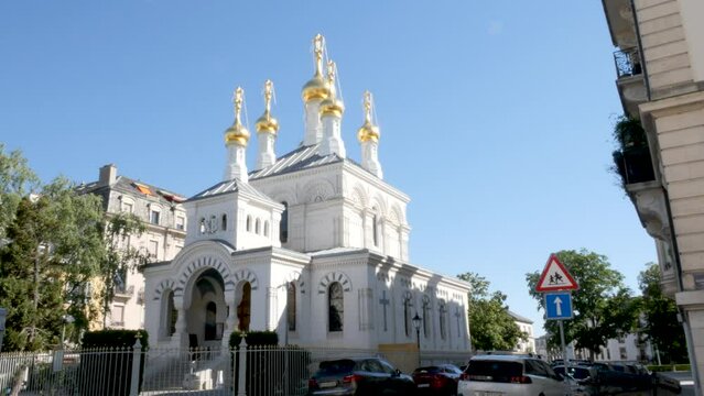 Geneva, Switzerland, the russian ortodox church