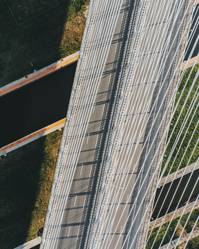 Top view of streets