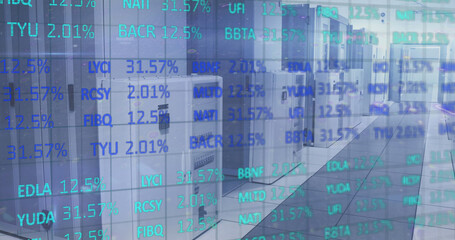 Image of scope scanning and data processing over computer servers