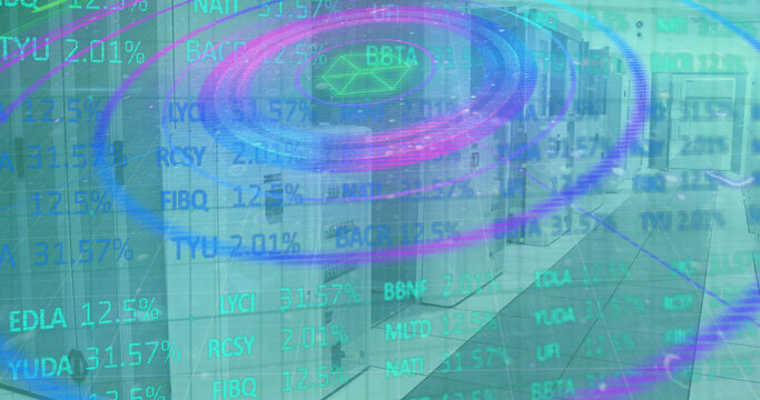 Image of scope scanning and data processing over computer servers