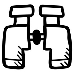 Binoculars Vector Icon