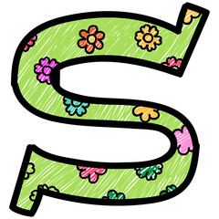 Alphabet Letter S