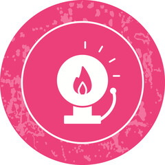 Unique Fire Alert Vector Icon
