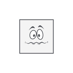 Emoticon Doodle Cute Basic Shape With Expression