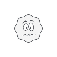 Emoticon Doodle Cute Basic Shape With Expression