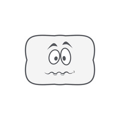 Emoticon Doodle Cute Basic Shape With Expression