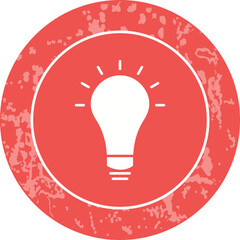 Fototapeta premium Innovative Idea Vector Icon