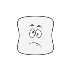 Emoticon Doodle Cute Basic Shape With Expression