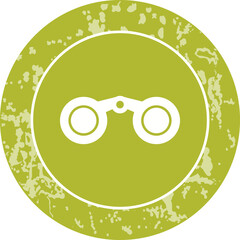 Binoculars Vector Icon