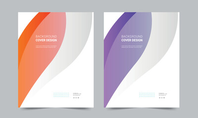 Cover design for annual report and business catalog, magazine, flyer or booklet. Brochure template layout. A4 cover vector EPS-10