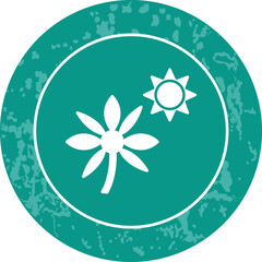 Flower in sunlight Icon