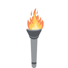 Torch Light Fire fiery flame bright fireball flames Torchlight Red