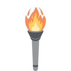 Torch Light Fire fiery flame bright fireball flames Torchlight Red