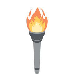 Torch Light Fire fiery flame bright fireball flames Torchlight Red