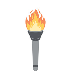 Torch Light Fire fiery flame bright fireball flames Torchlight Red