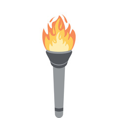 Torch Light Fire fiery flame bright fireball flames Torchlight Red