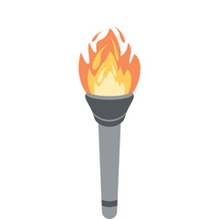 Torch Light Fire fiery flame bright fireball flames Torchlight Red