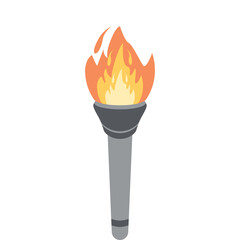 Torch Light Fire fiery flame bright fireball flames Torchlight Red