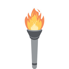 Torch Light Fire fiery flame bright fireball flames Torchlight Red