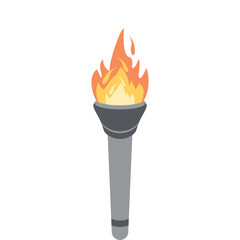 Torch Light Fire fiery flame bright fireball flames Torchlight Red