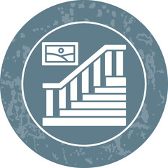 Obraz premium Stair Icon